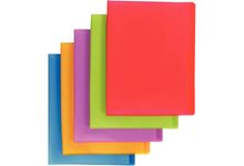 Carton de 10 protège-documents COLOR FRESH 100 vues, coloris assortis