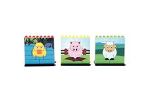 Lot de 6 puzzles UP 14 pièces, les animaux de la ferme