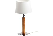 Lampe Quatro bois finition chêne clair