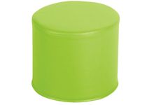 Pouf rond en PVC diamètre 30cm vert