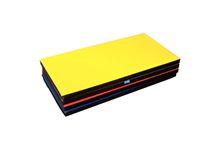 Tapis de sport 115x60x5cm jaune