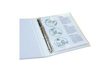 Protège-documents personnalisable 60 vues ADOC BIND-EX, couverture en  polypropylène rigide 8/10ème