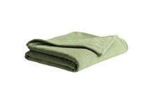 Couverture microfibre 110x85cm verte