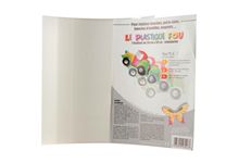 Pochette de 7 feuilles de plastique fou format 20 x 30 cm transparent