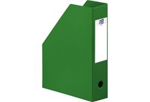 Porte-revues OXFORD en PVC dos 10cm vert