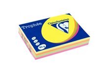 Ramette de 500 feuilles format A4 80g fluo assortis CLAIREFONTAINE