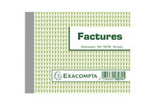 Manifold facture NCR format 10,5x13,5cm 50 duplicatas autocopiants