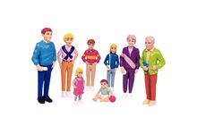 La famille européenne 8 figurines