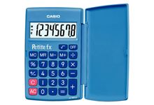 Machine à calculer de poche CASIO 8 chiffres PETITE FX BLEU