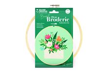 Kit broderie partielle bouquet ø20 cm