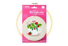 Kit broderie partielle fraise des bois ø20 cm