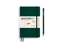 Agenda & carnet souple B6+ forest green 1 s/p 2025