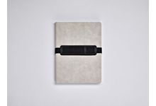 Carnet souple Voyager L Light pointillés gris