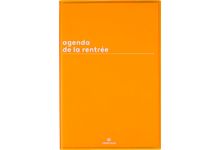 Agenda de la rentrée 10x15 Boréal moutarde