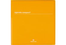 Agenda compact 16x16 Boréal moutarde