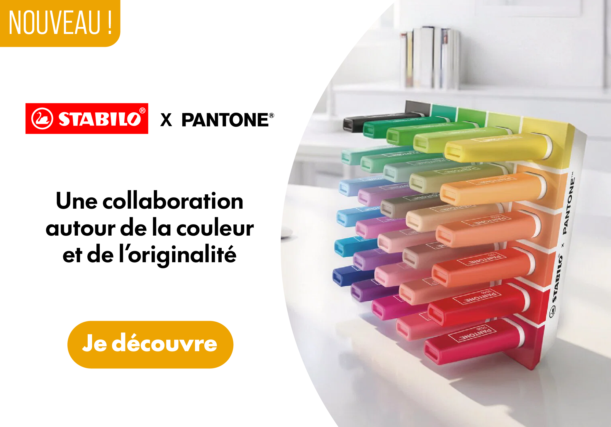 STABILO BOSS ORIGINAL x PANTONE : le set de 30 surligneurs en édition limitée