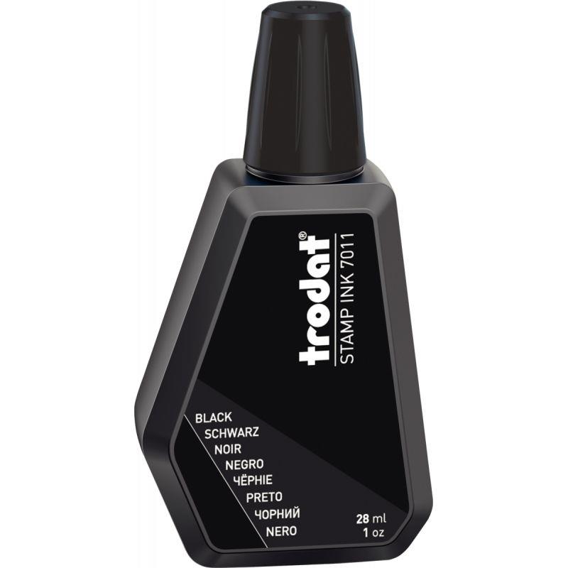 Image de  Flacon d''encre tampon  trodat coloris noir 