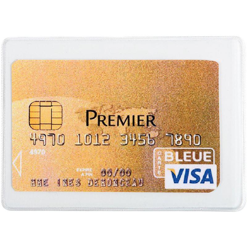 Image de  Étui pour carte bancaire en PVC 