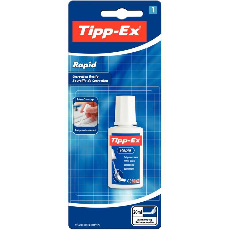 Image de  Blister de 1 flacon Tipp-ex rapid 