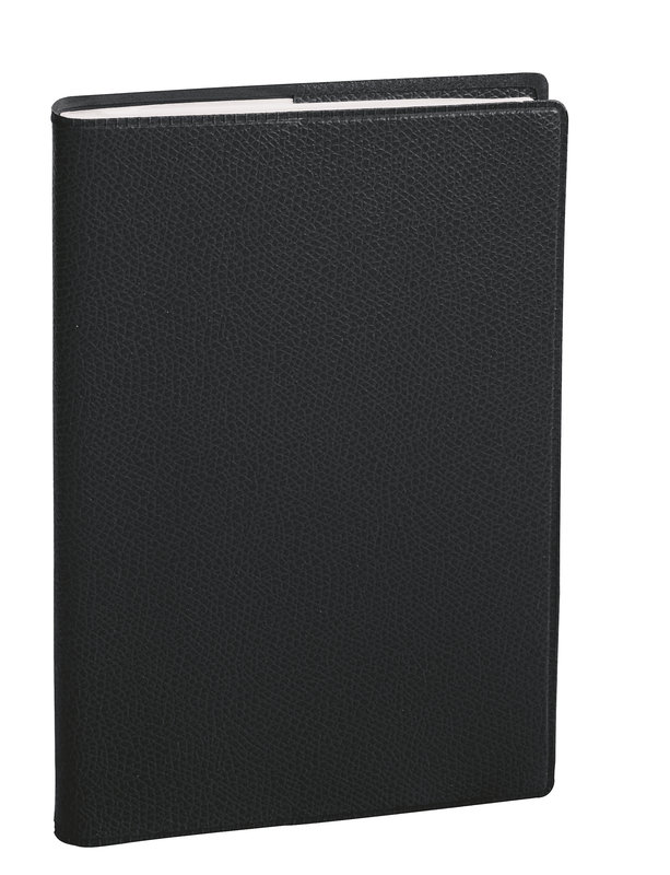 Ref. 01045, Agenda semainier Impala Le Principal 18x24 noir, Noir, marque QUO VADIS