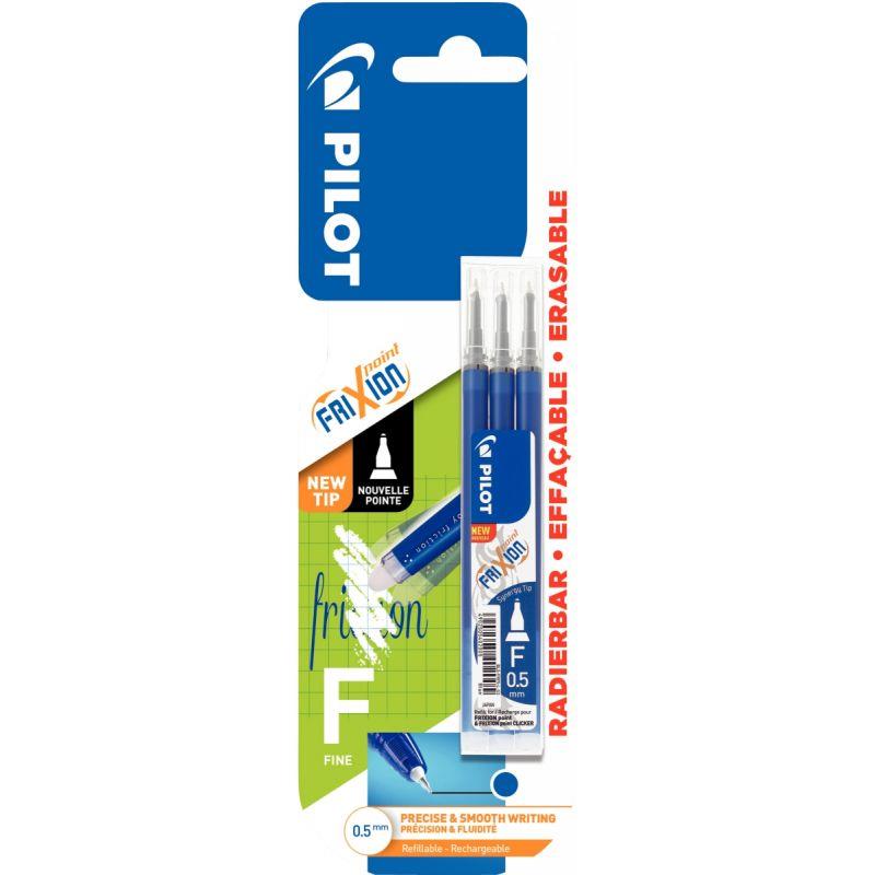 Image de  Blister de 3 recharges Frixion Point bleues 