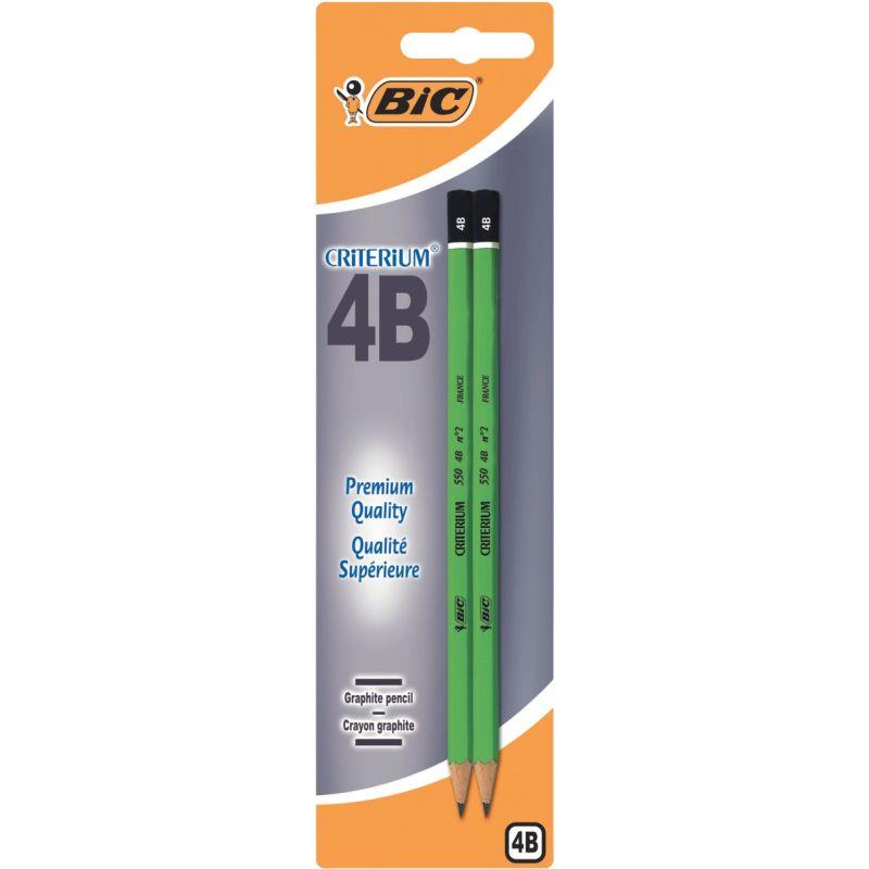 Image de  Blister de 2 crayons graphite Critérium 4B 