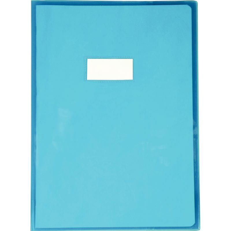 Image de  Protège-cahier cristal 21 x 29,7cm 22/100 coloris bleu 