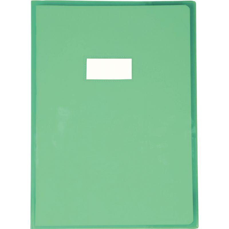 Image de  Protège-cahier cristal 21 x 29,7cm 22/100 coloris vert 