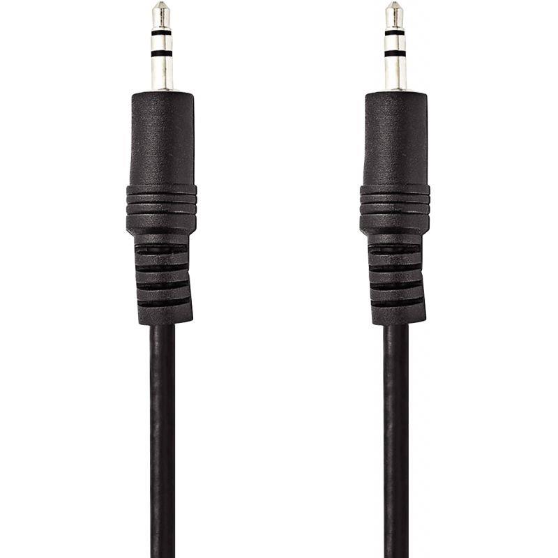 Image de  Cordon jack 3.5mm noir 5m 