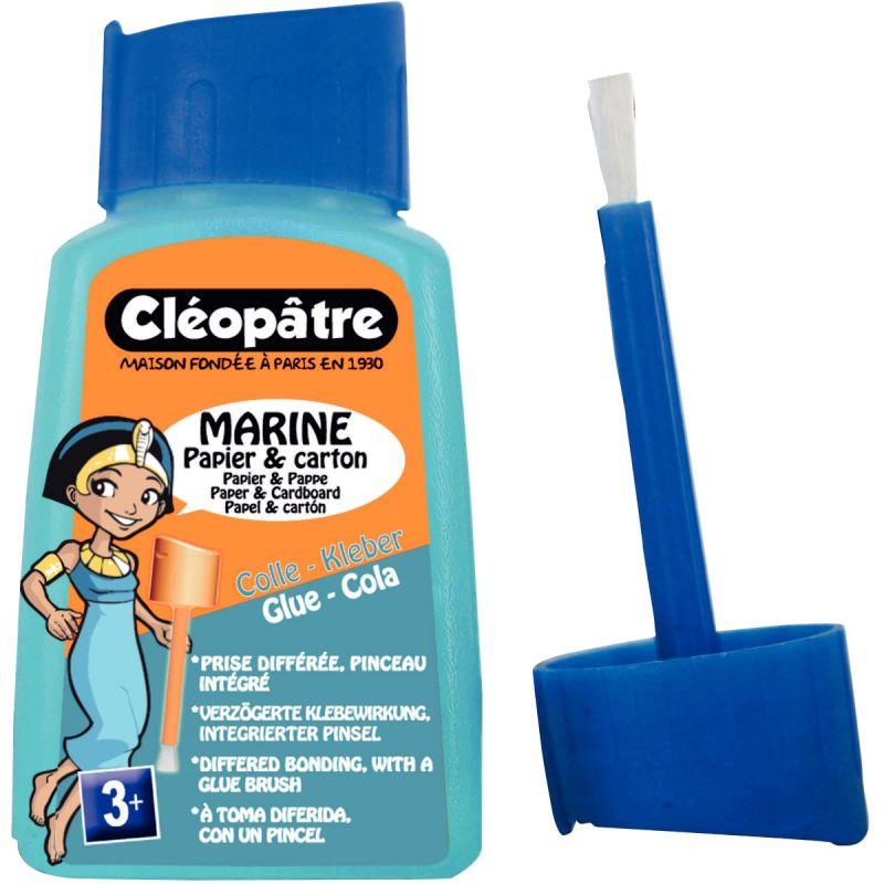 Image de  Flacon de colle 60ml bleutée marine 