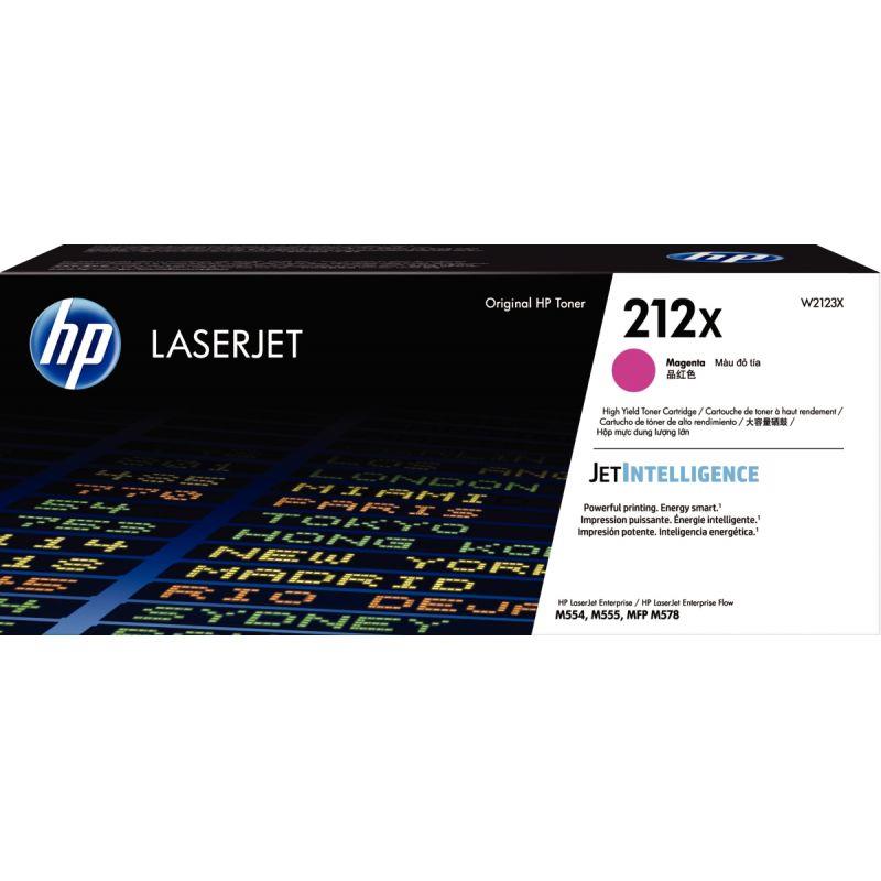 Image de  HP 212X toner magenta grande capacité authentique (W2123X) 