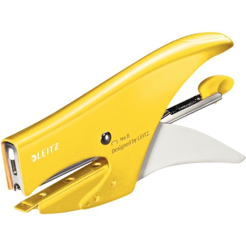 Image de  Agrafeuse pince Wow 5531 15 feuilles jaune 