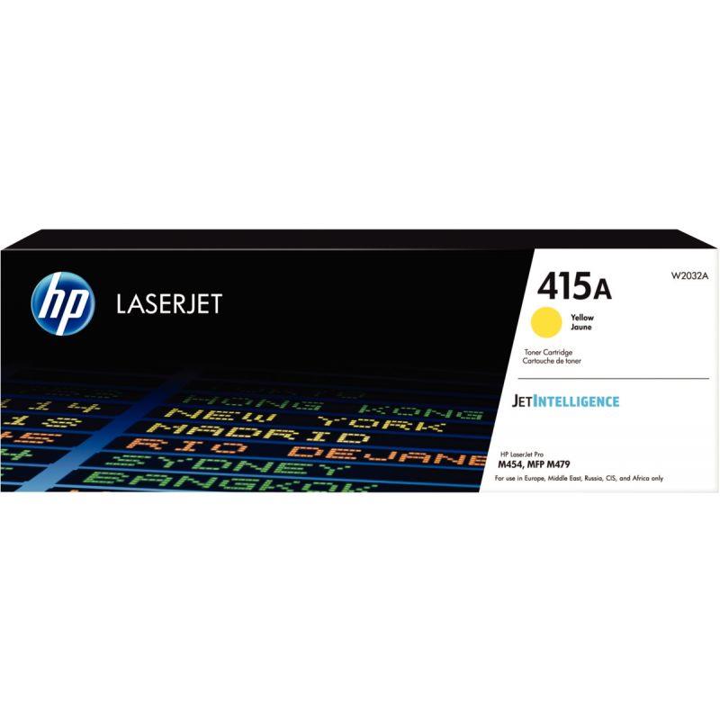 Image de  HP 415X toner jaune grande capacité authentique (W2032X) 