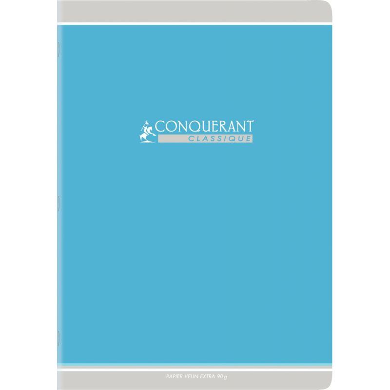 Image de  Cahier piqué 48 pages, A4, seyès, papier 90g, assortis 