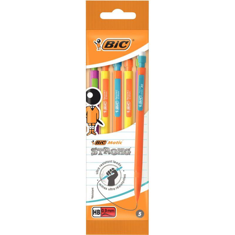 Image de  Blister de 5 portemines Matic Strong 0,9mm assotis 