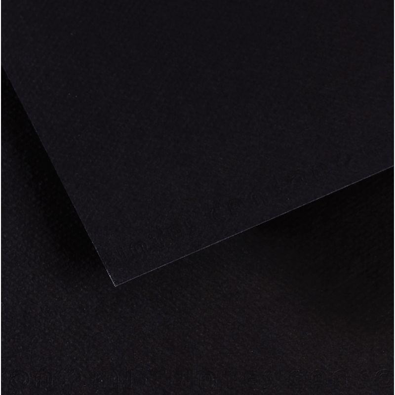 Image de  Paquet de 10 feuilles mi-teinte format 50x65cm  noir 