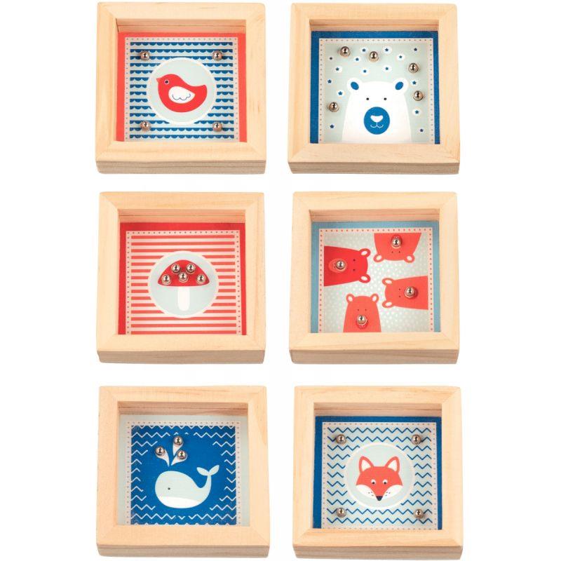 Image de  Lot de 12 jeux de patience 6.5x6.5cm 