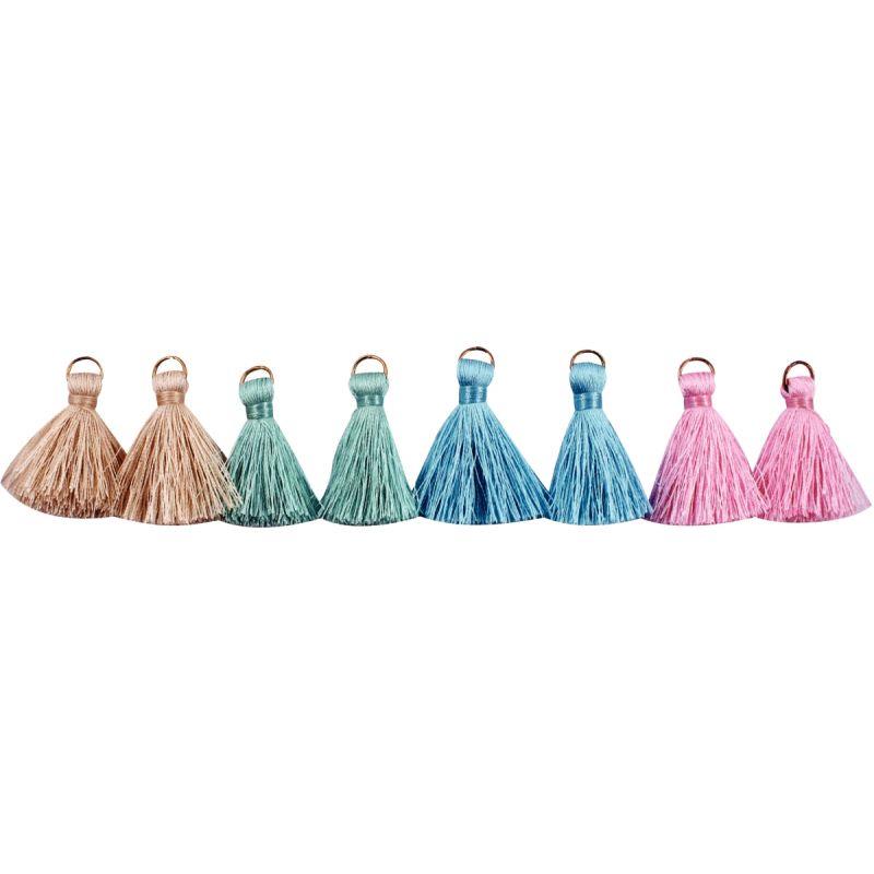 Image de  Sachet de 8 mini pampilles pastel assorties 