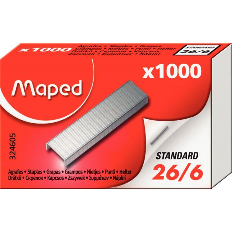 Image de  Boîte de 1 000 agrafes 26/6 