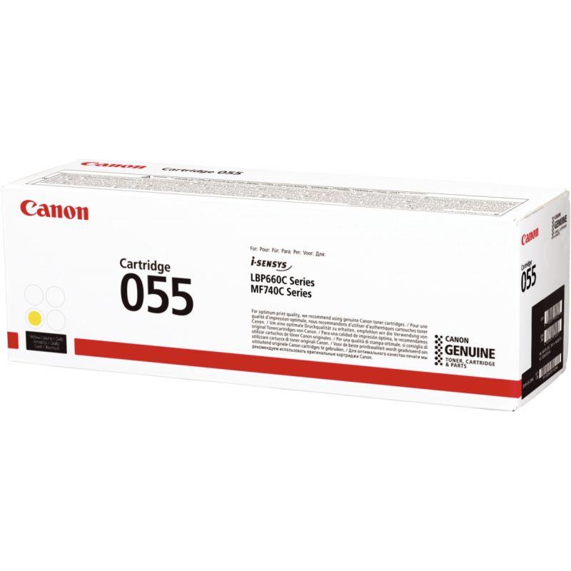 Image de  Canon 055 cartouche laser jaune authentique 