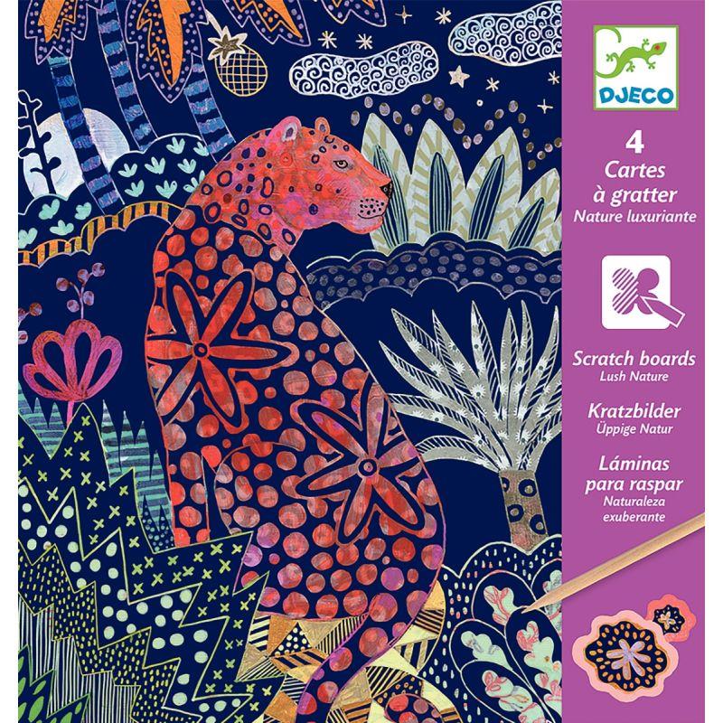 Image de  Carte à gratter nature luxuriante 