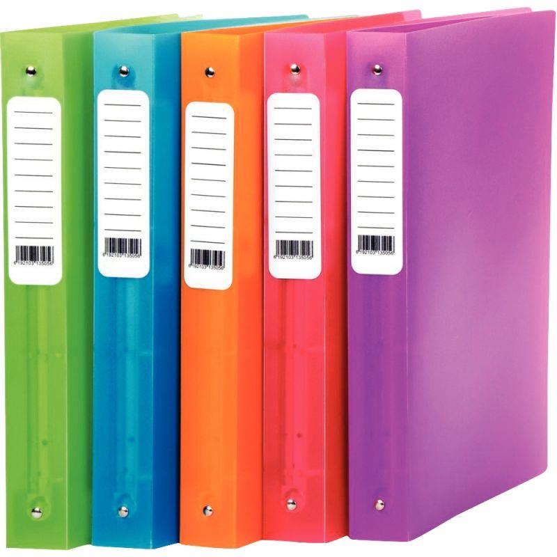Image de  Classeur en polypropylène COLOR FRESH, format A4+, dos 4 cm, jaune orangé 