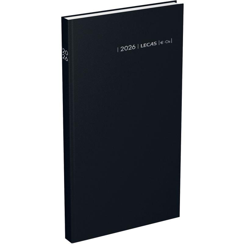 Image de  Agenda comptoir euro/centimes noir 