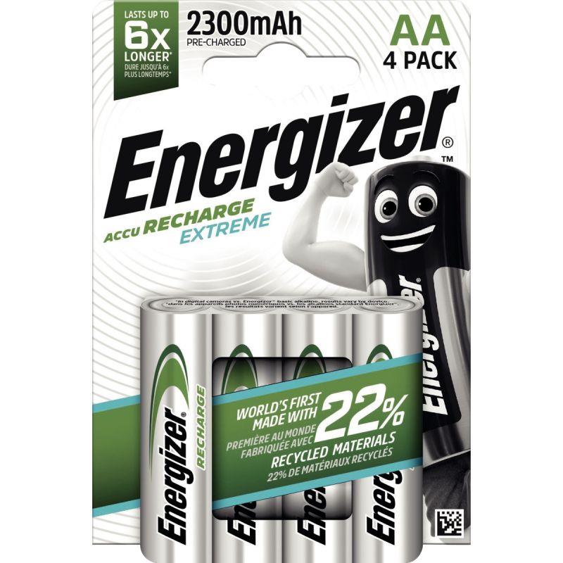 Image de  Blister 4 accu Energizer AA / LR06 2300 mAh 