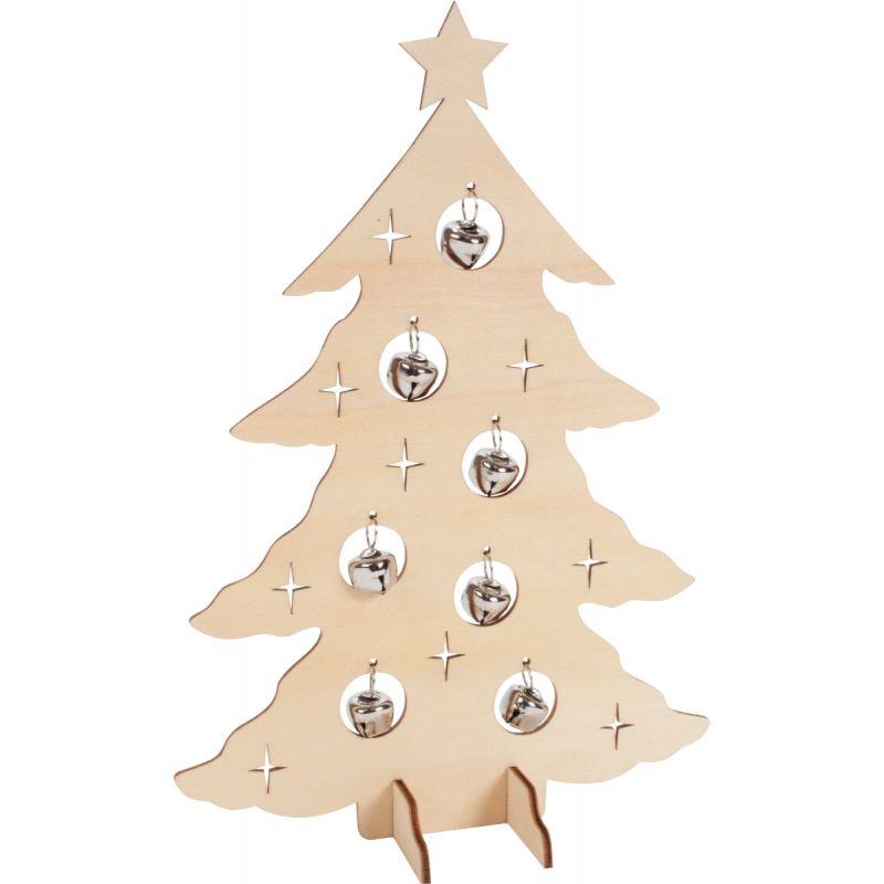 Image de  Lot 10 sapins sur pied + clochettes 