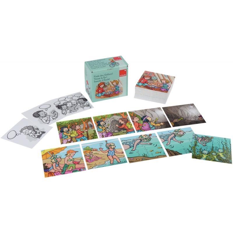 Image de  Boite de 75 cartes trouve la fin 