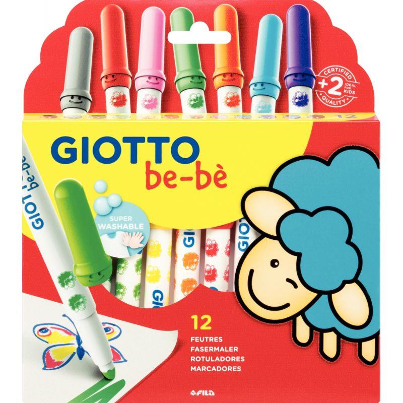 Image de  Pochette de 12 feutres Maxi Bébé 