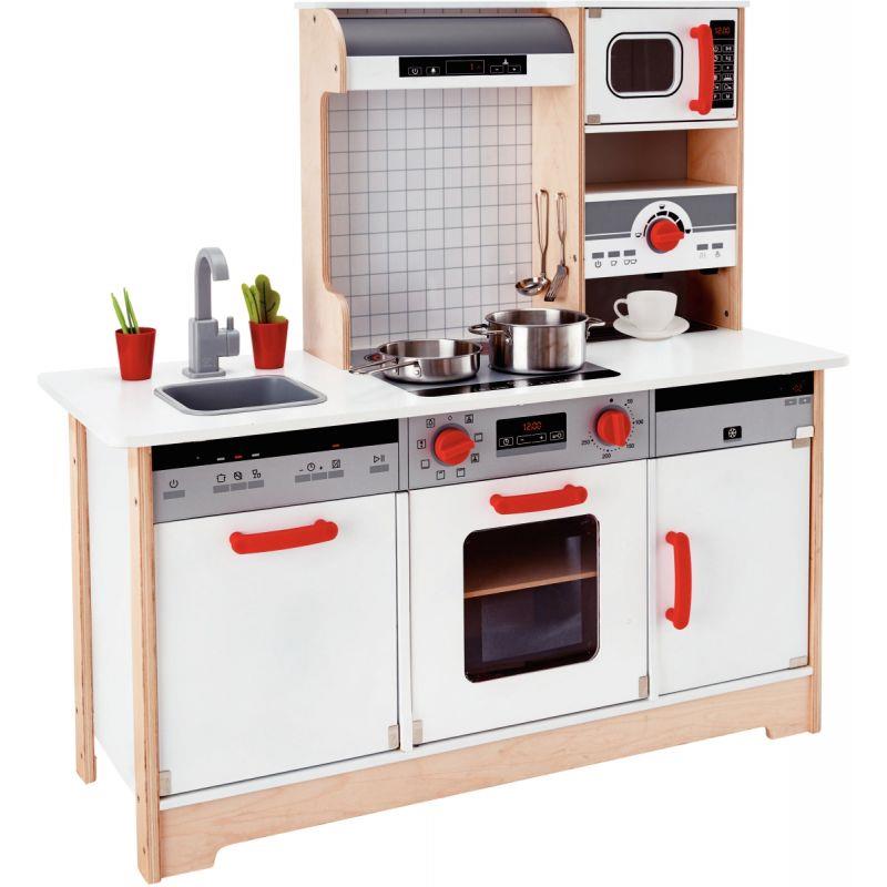Image de  Combiné cuisine tout en 1 en bois 