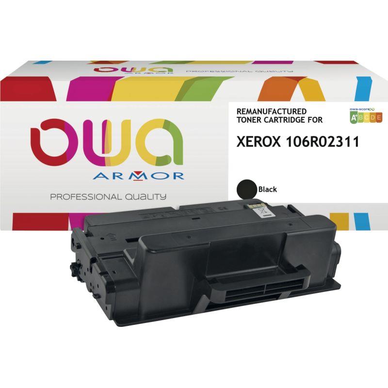 Ref. 14856, Toner compatible à la marque Xerox 106R02311 noir, marque ARMOR