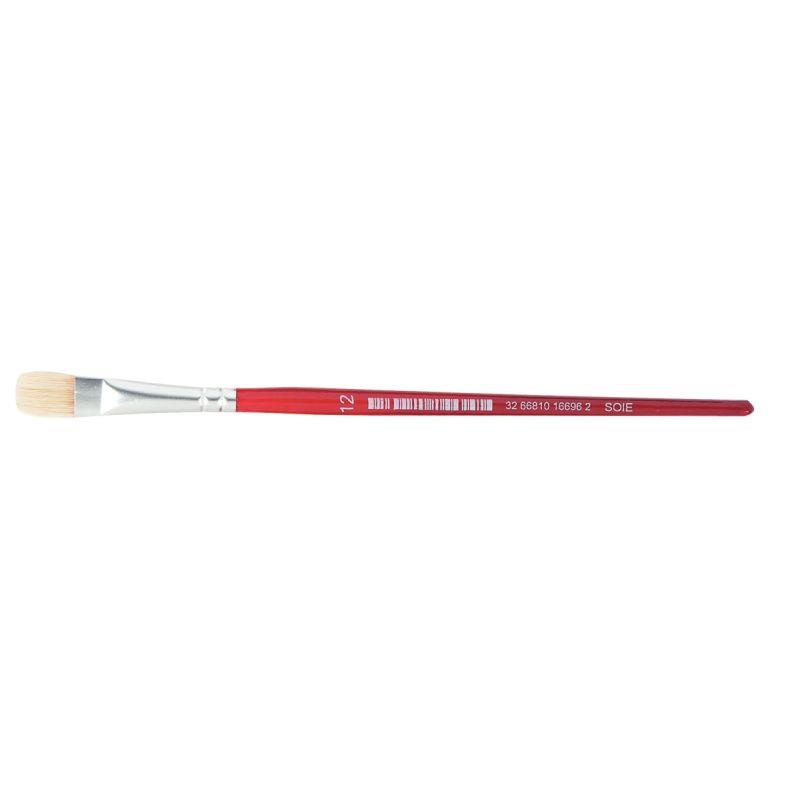 Image de  Brosse plate en soie N° 12 